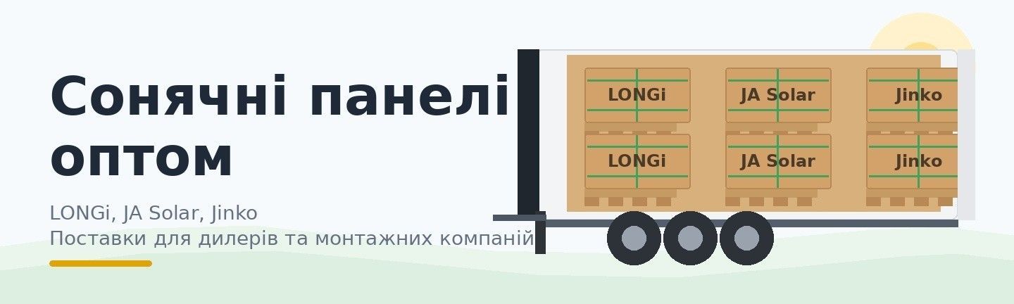Сонячні панелі оптом