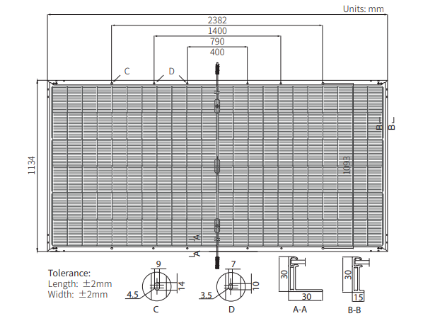 copy_Сонячна панель Longi Solar 615W, Bifacial, HPDC / LR8-66HGD-615M; LR8-66HGD-615M фото