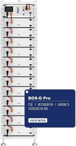 Аккумулятор Deye BOS-G-Pack5.1 Pro LiFePO4 51.2V 100Ah BOS-G-Pack5.1 Pro фото